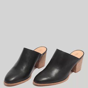 Madewell | The Harper Mule (Black, Size 8)